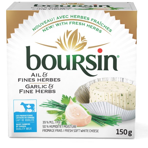 Boursin Ail et herbes 12x150g