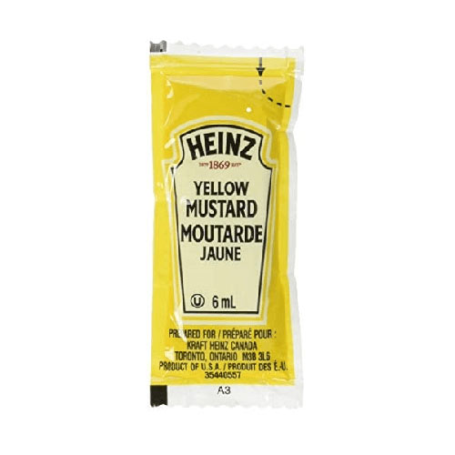 Moutarde Heinz portions (500 x 6ml)