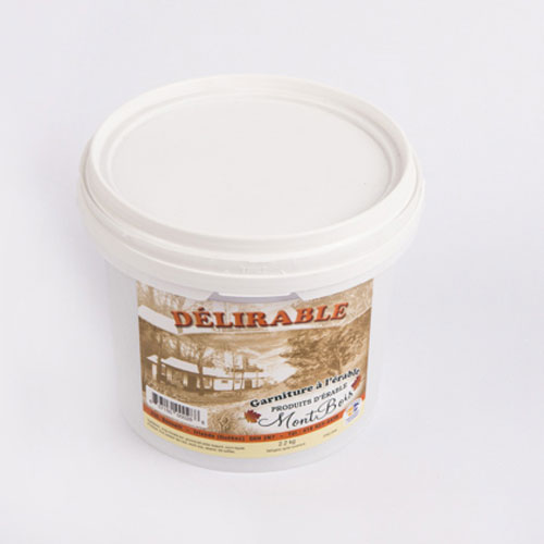 Coulis de tire d'érable