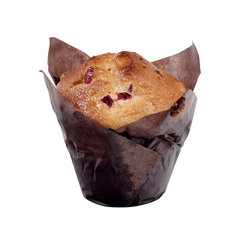Muffins orange et canneberge Novali 12x130g