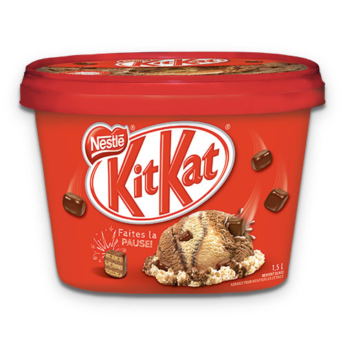 Crème glacée Kit-Kat 4x1.5L