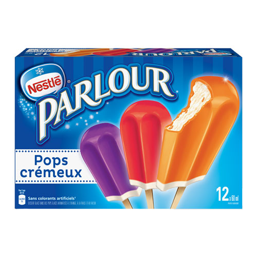 Polar cream pops