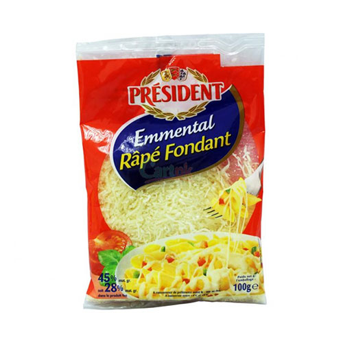 Emmental râpé fondant Président 100g