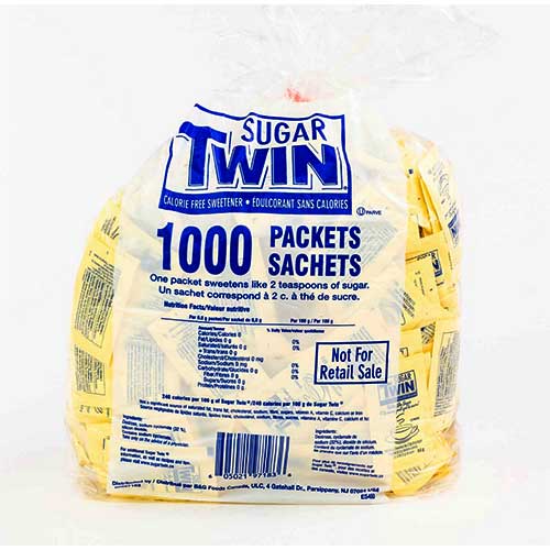 Sucre diète Twin jaune (1000 un)
