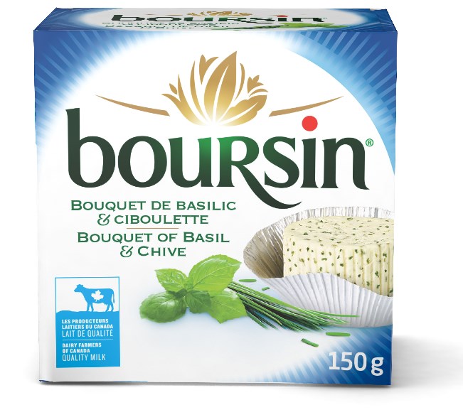 Boursin Basilic et ciboulette 6x150g