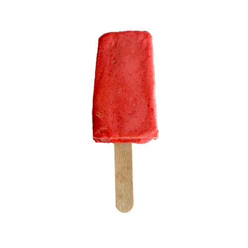 Barres de sorbet framboise