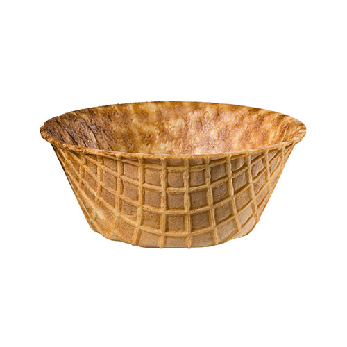 Bol cornet gaufré