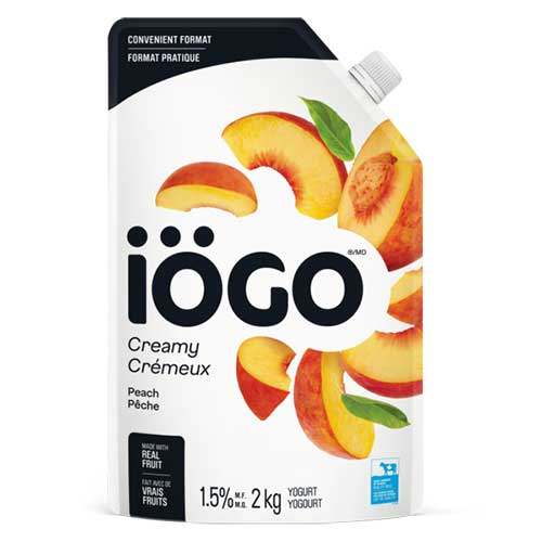 Iögo crémeux pêche 2kg