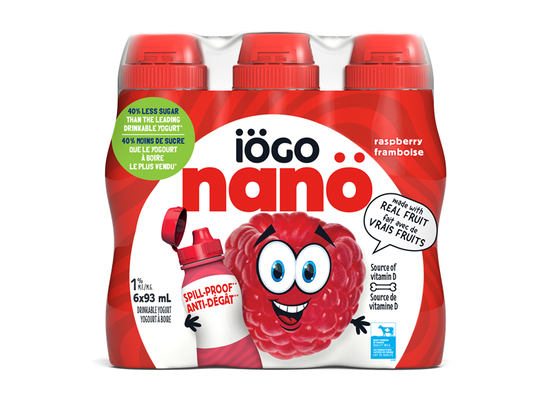 Iögo Nano à boire framboise 6x93ml