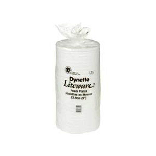 Assiette bagass 9'' prolypropylène écolo 500un