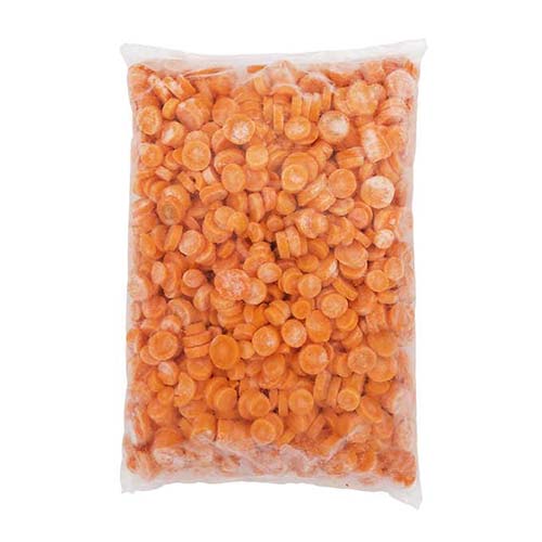 Carottes tranchées IQF 6x2kg