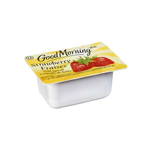 Confiture de fraises en portions Good Morning 200x16ml