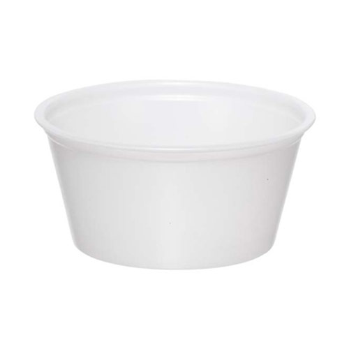 Contenant clair plastique portion 2oz 25x100un Touch(couv 986227)