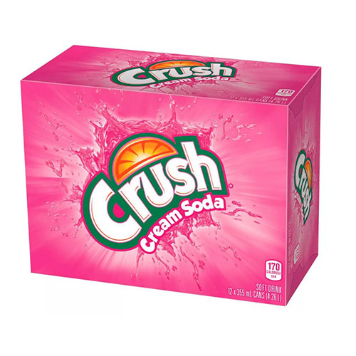 Crème soda Crush (12x355 ml)