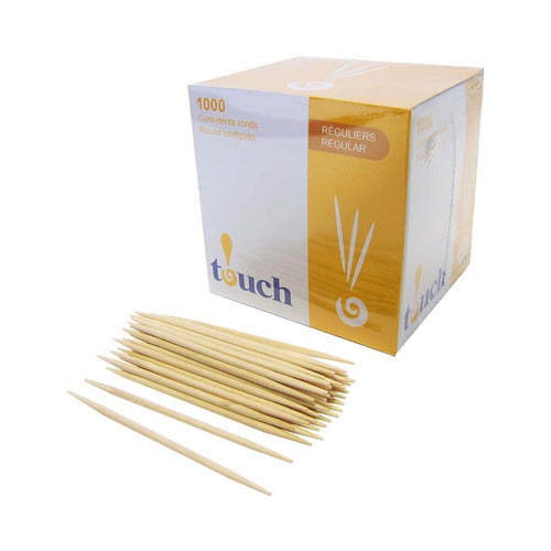 Cure-dents rond Touch (1000un)