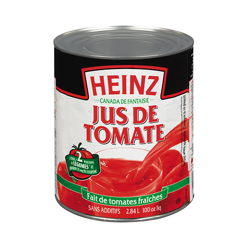 Jus de tomates Heinz ( 6x2.84L)