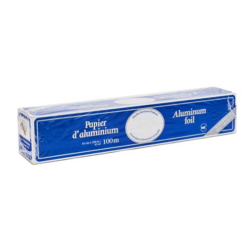 Papier d'aluminium Spartan 45cmx100m
