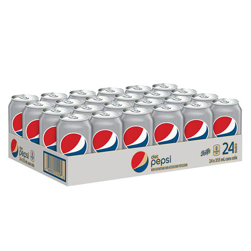 Pepsi diète (24x355 ml)