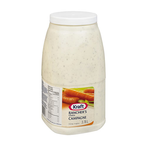 Vinaigrette ranch-campagne Kraft (2x3.78L)