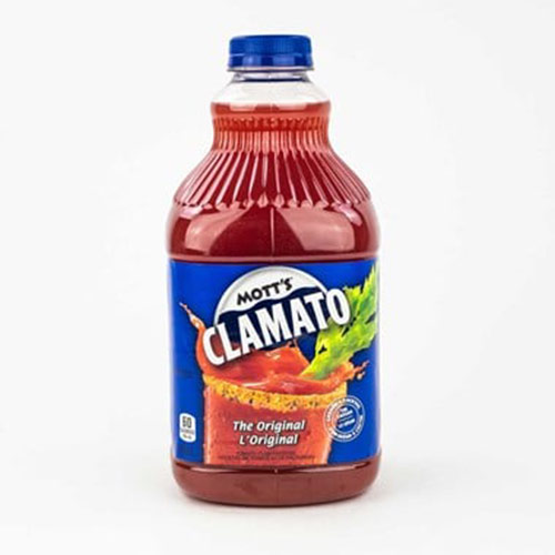 Clamato Mott's original plastique (8x1.89L)