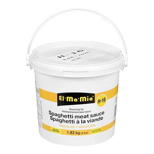 Épices à spaghetti régulier El-Ma-Mia (2x4lb)