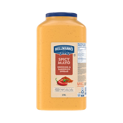 Mayonnaise épicée Hellman's 3.78L
