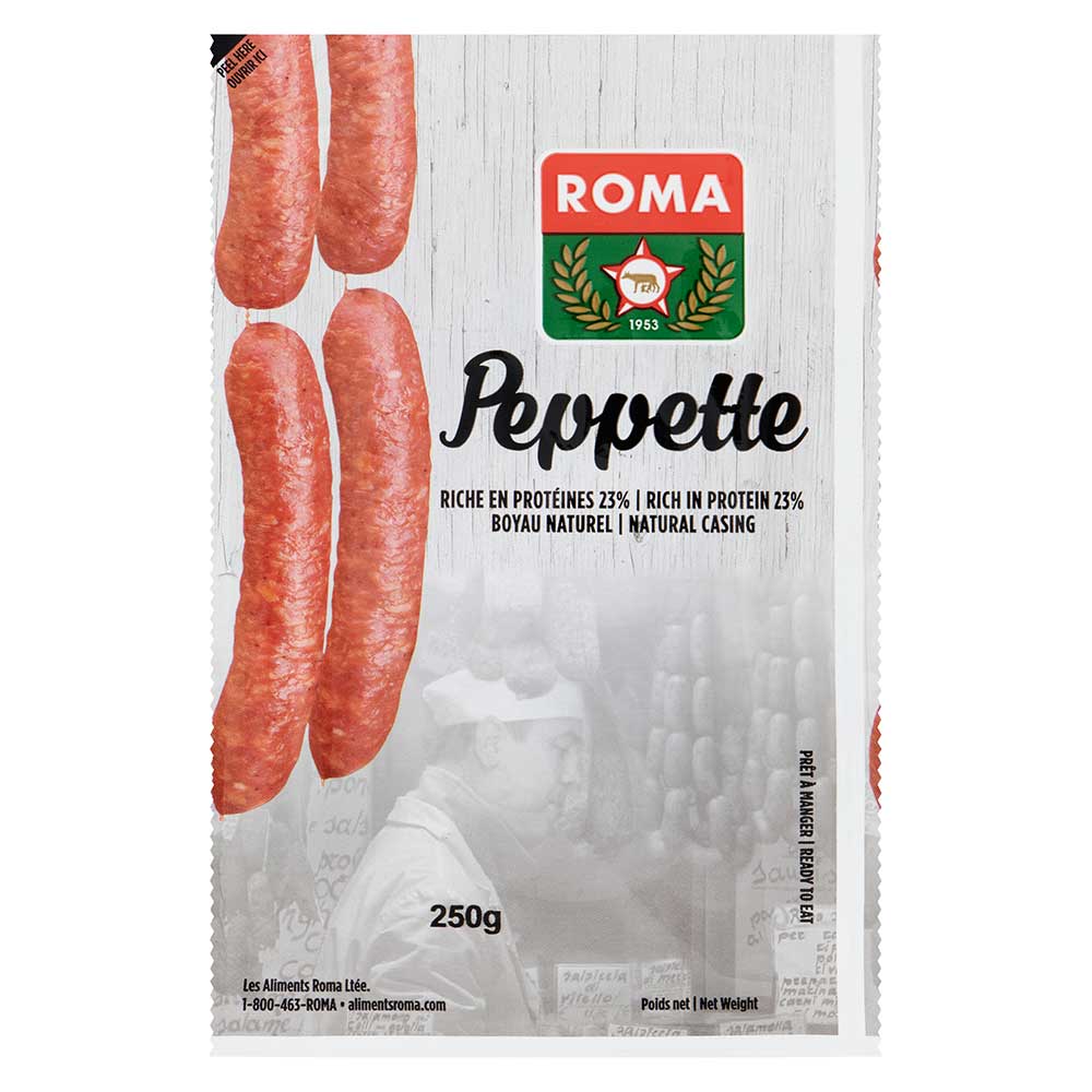 Peppette sous-vide Roma 250g