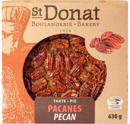 Tarte aux pacanes 9'' St-Donat 12x630g