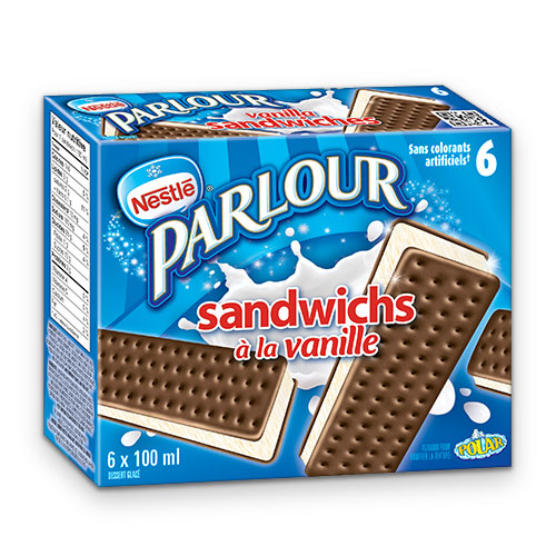 Sandwich à la crème glacée Polar